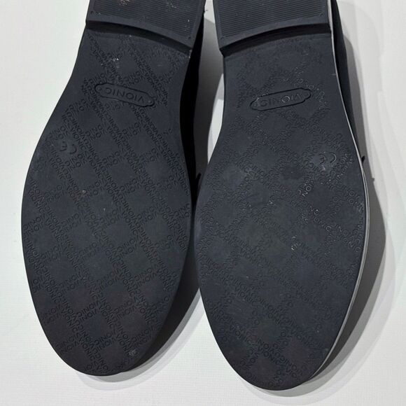 Vionic Waverly Black Nubuck Leather Penny Loafers Comfort Arch Support Women 7.5 - Picture 12 of 14